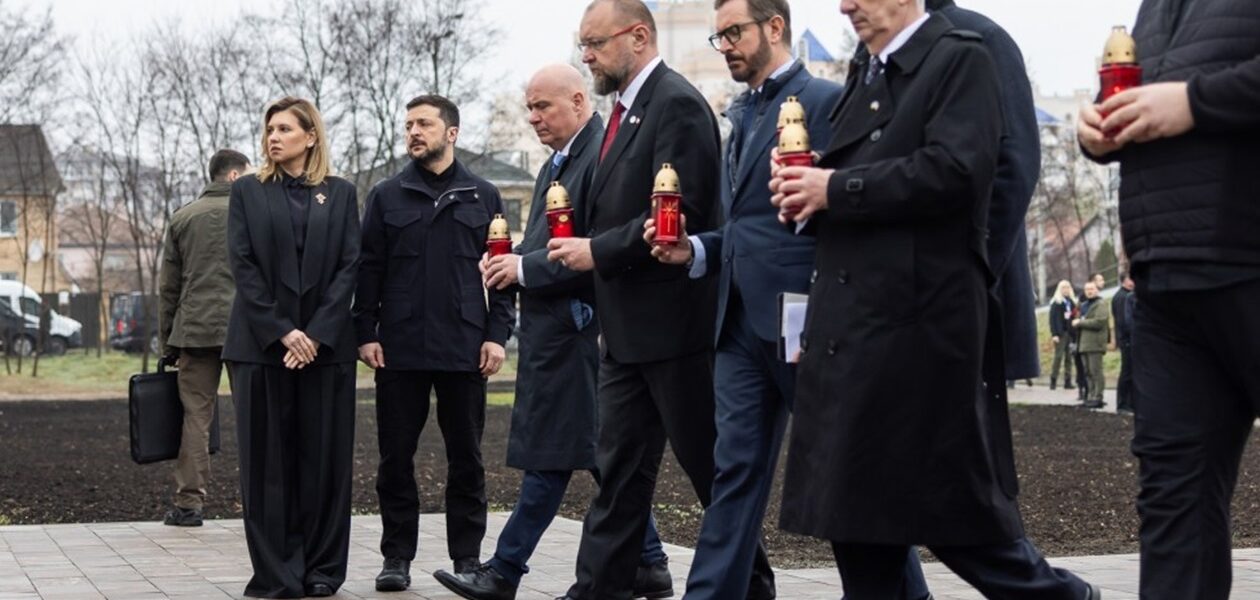 У Бучі вшанували загиблих на річницю звільнення
