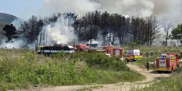У Південній Кореї розбився військовий літак