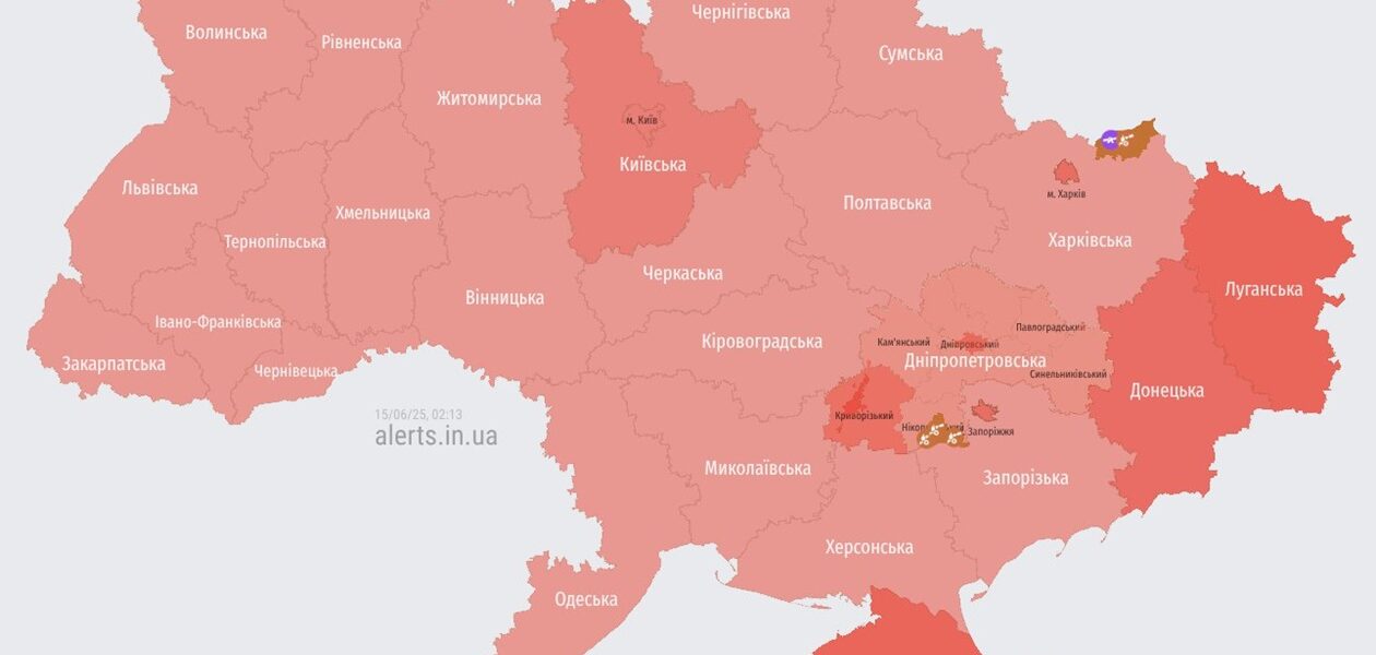 В Україні оголошено масштабну тривогу через зліт ворожих МіГ-31К