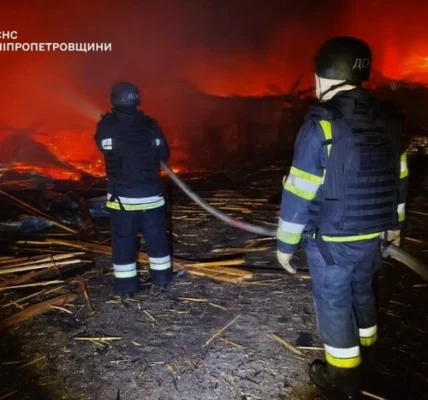 На Дніпропетровщині ворог атакував сільськогосподарське й транспортне підприємства