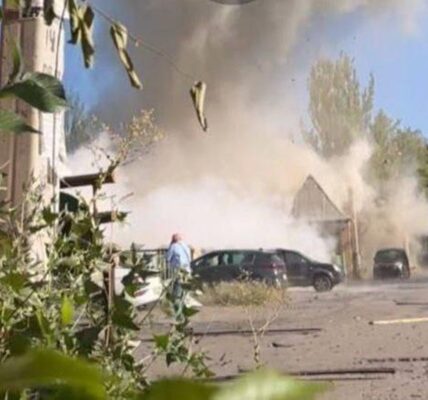 Удар по Донецьку: соцмережі показали наслідки