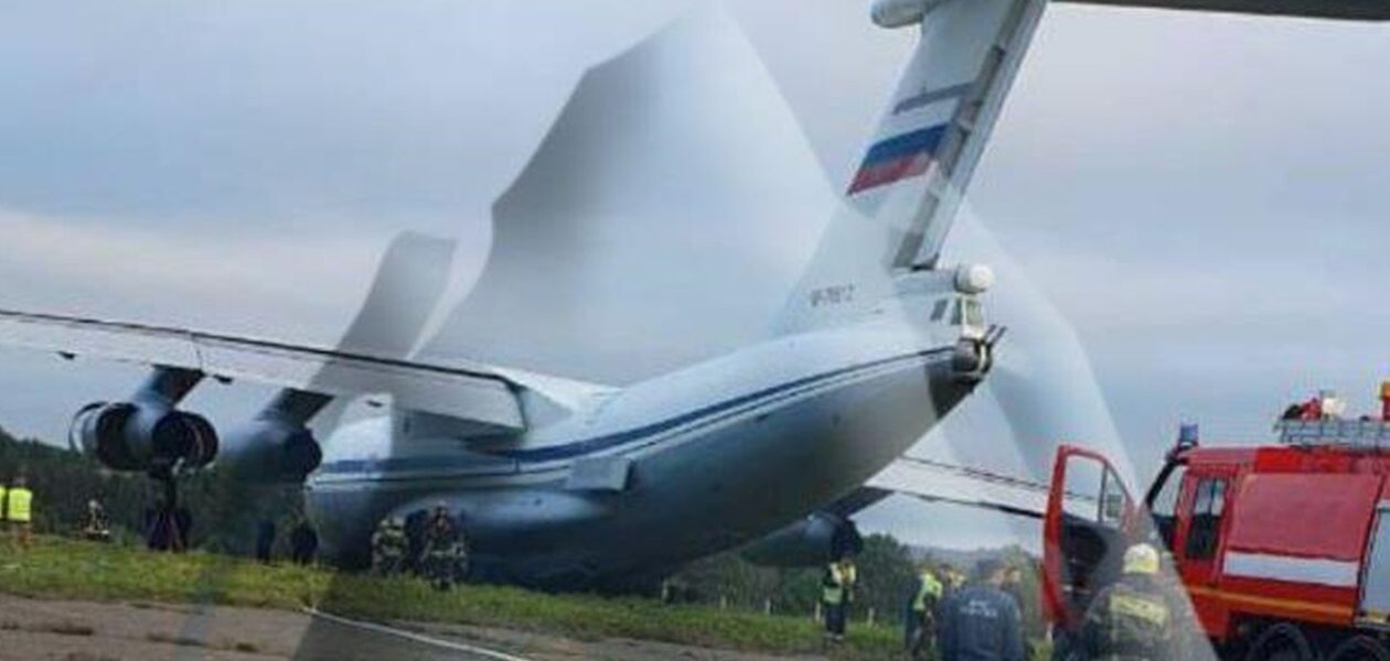В Росії Іл-76 здійснив аварійну посадку