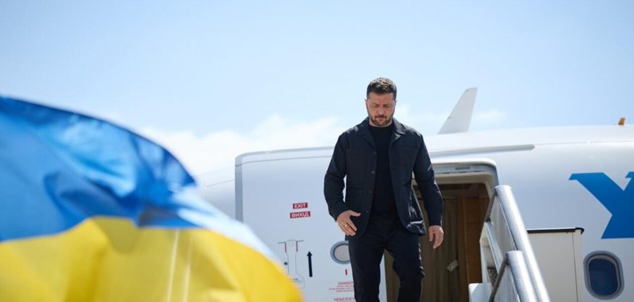 Зеленський прибув з візитом до Данії