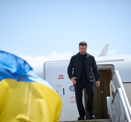 Зеленський прибув з візитом до Данії
