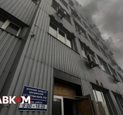 Ракетний удар по Києву знищив склади компанії «Оптіма-Фарм»