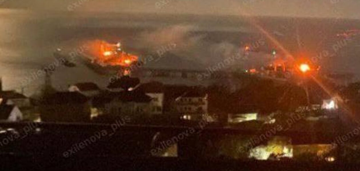 Удар по порту в Туапсе: з’явилися нові кадри