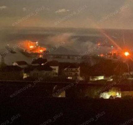 Удар по порту в Туапсе: з’явилися нові кадри