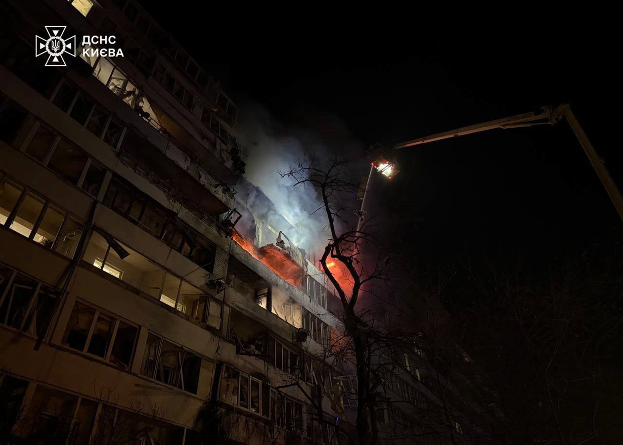 Обстріл Києва: є загиблий, постраждалі, ушкодження