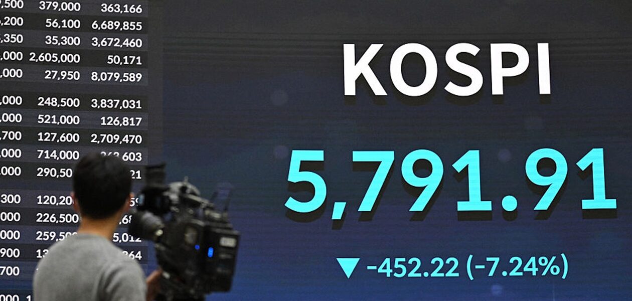 У Кореї стався найбільший обвал ринку акцій майже за 20 років
