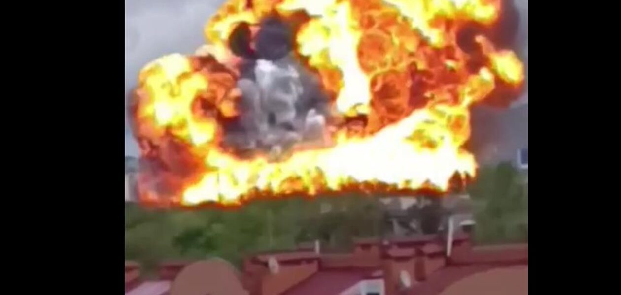 У російському П'ятигорську вибух знищив АЗС