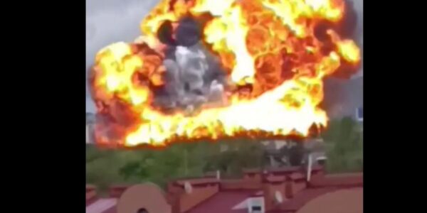 У російському П'ятигорську вибух знищив АЗС