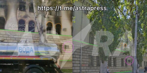 У Севастополі горіла будівля Чорноморського флоту РФ - ЗМІ