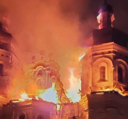Пожежа у Лаврі: у ПЦУ зробили заяву