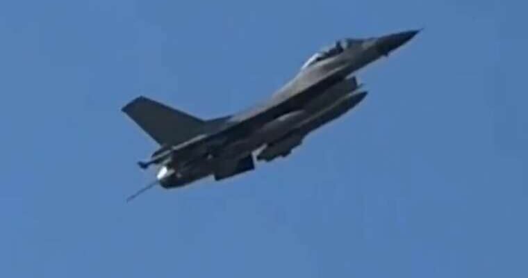 Український F-16 пролетів над Польщею у напрямку Данії — Defence24