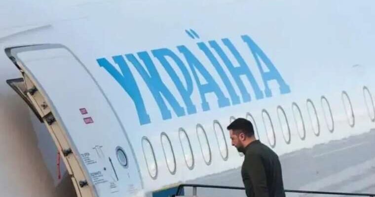 Літак Зеленського вилетів із Канади до Ісландії: президент повертається до Європи