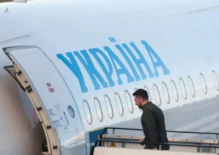 Літак Зеленського вилетів із Канади до Ісландії: президент повертається до Європи