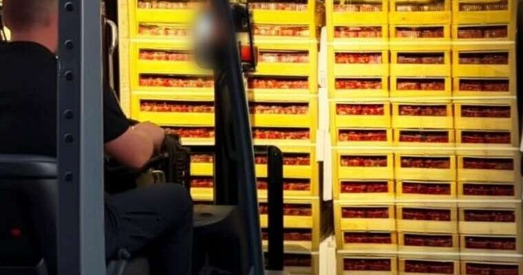 На Буковині перевізника оштрафували майже на 1,3 мільйона гривень за контрабанду 360 тисяч пачок сигарет